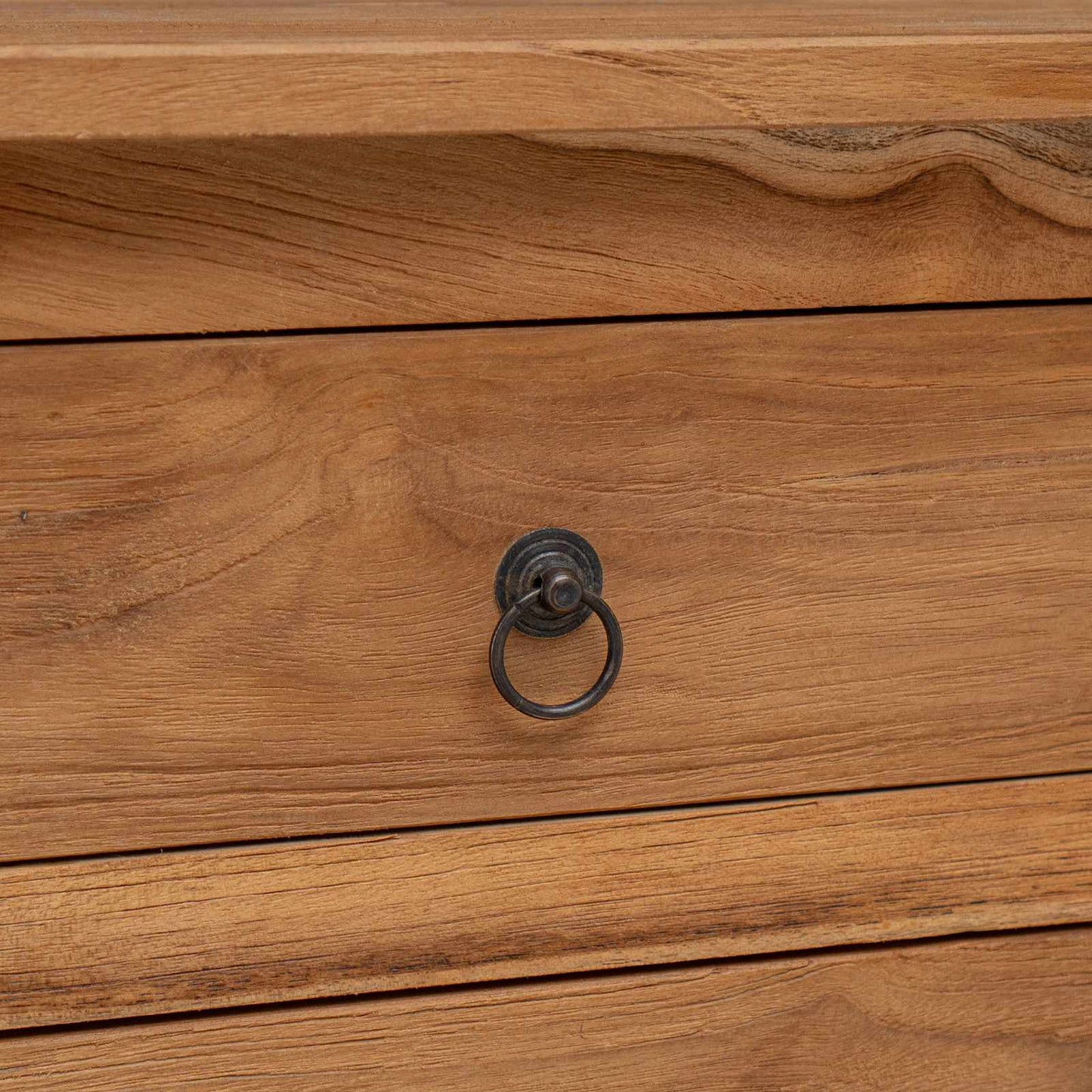 Serviesskap Naturlig 79 x 35 x 80 cm Massivt Teaktre