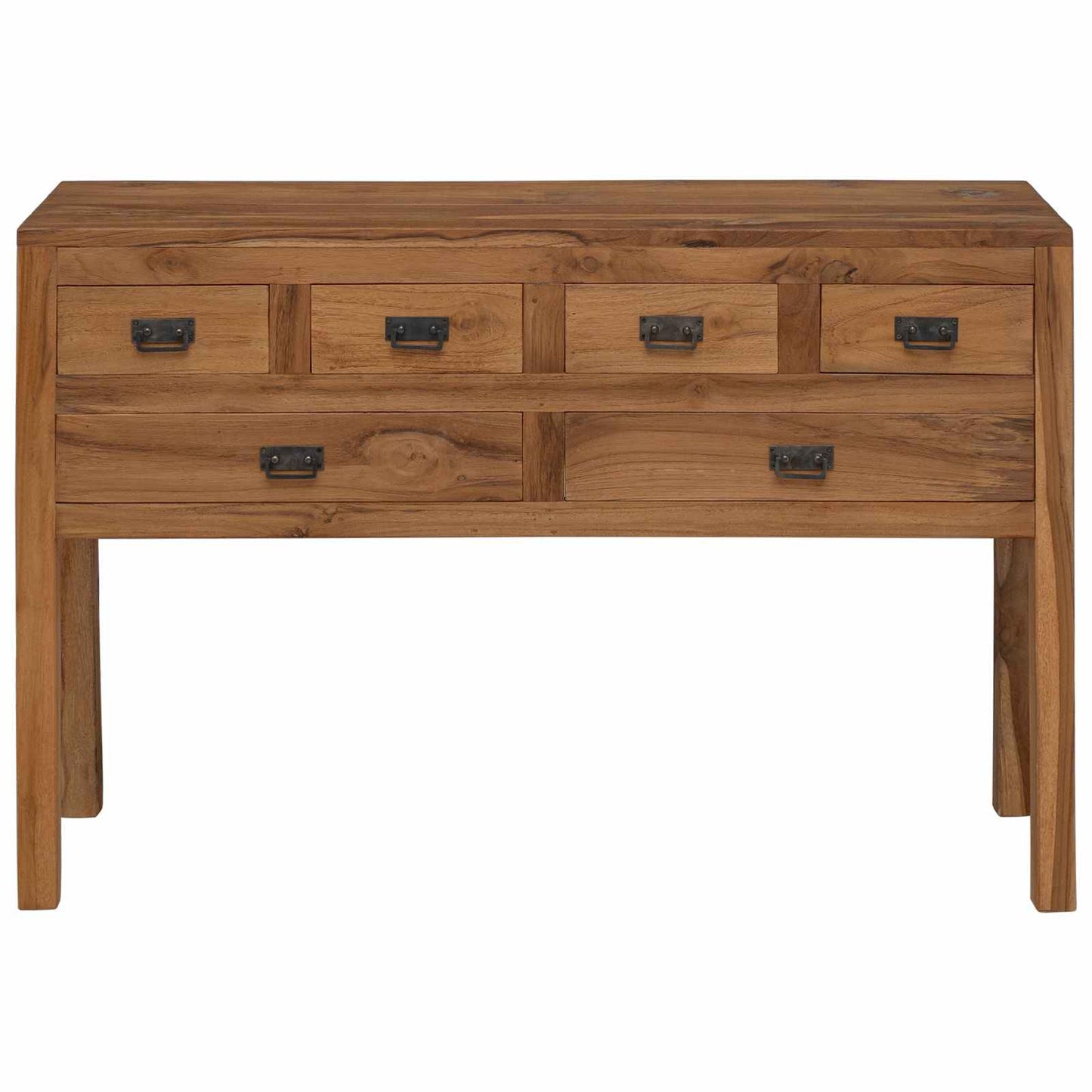 Serviesskap Naturlig 110 x 35 x 75,5 cm Massivt Teaktre