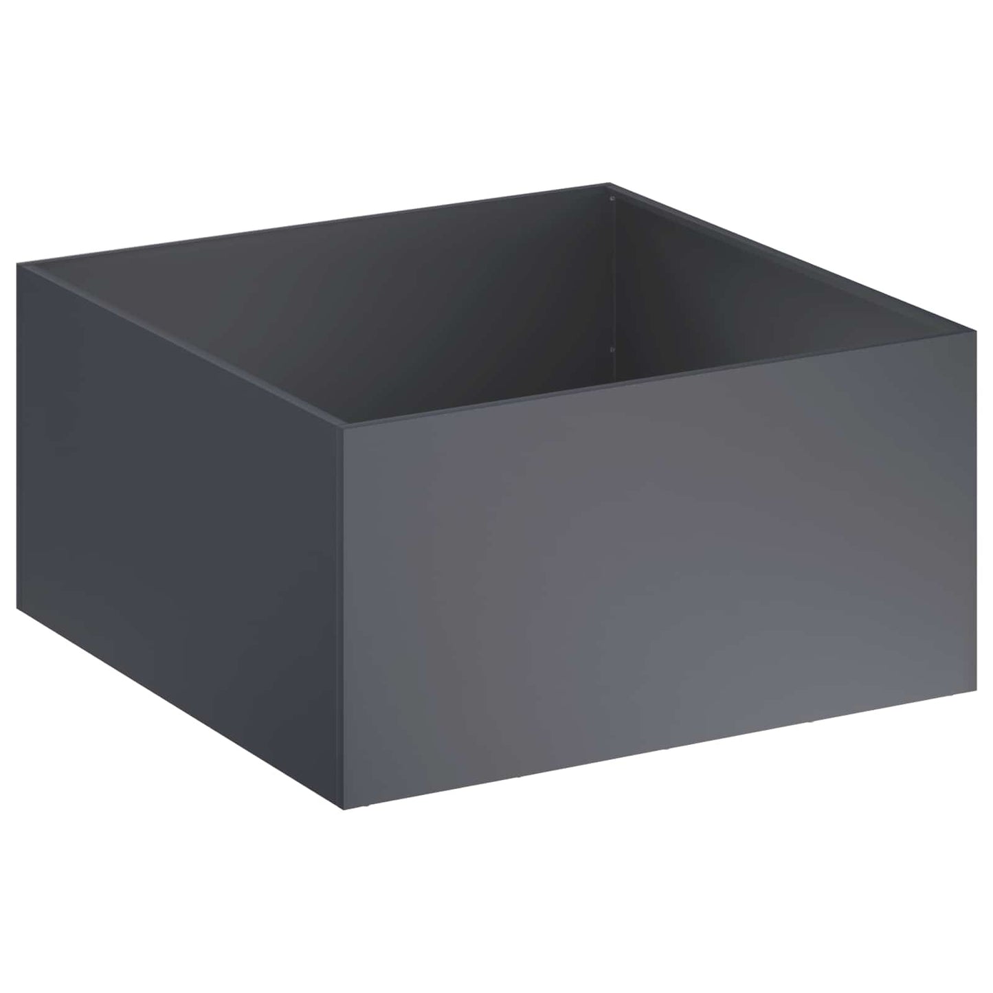 Hageblomsterpotte 2 stk. Antrasitt 100 x 100 x 40 cm