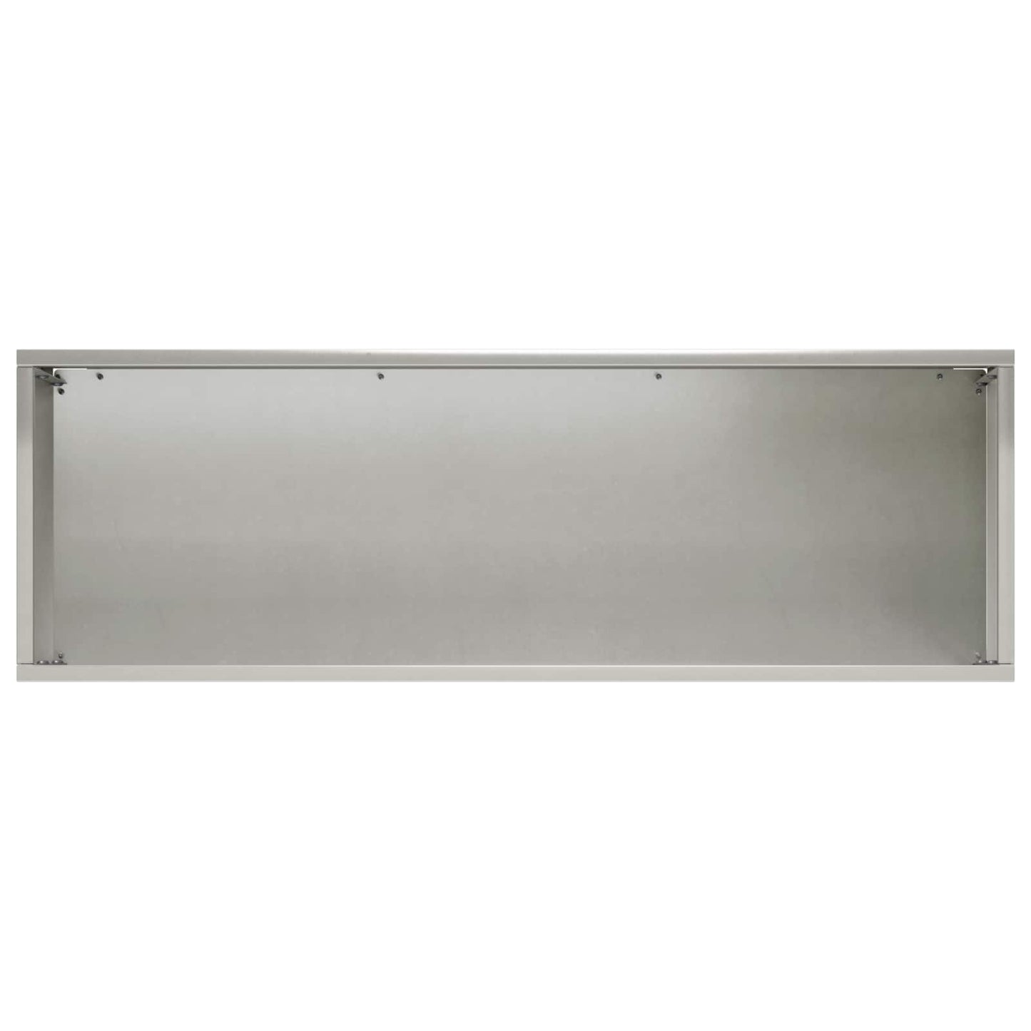Hageblomsterpotte Sølv 40 x 20 x 20 cm Rustfritt stål