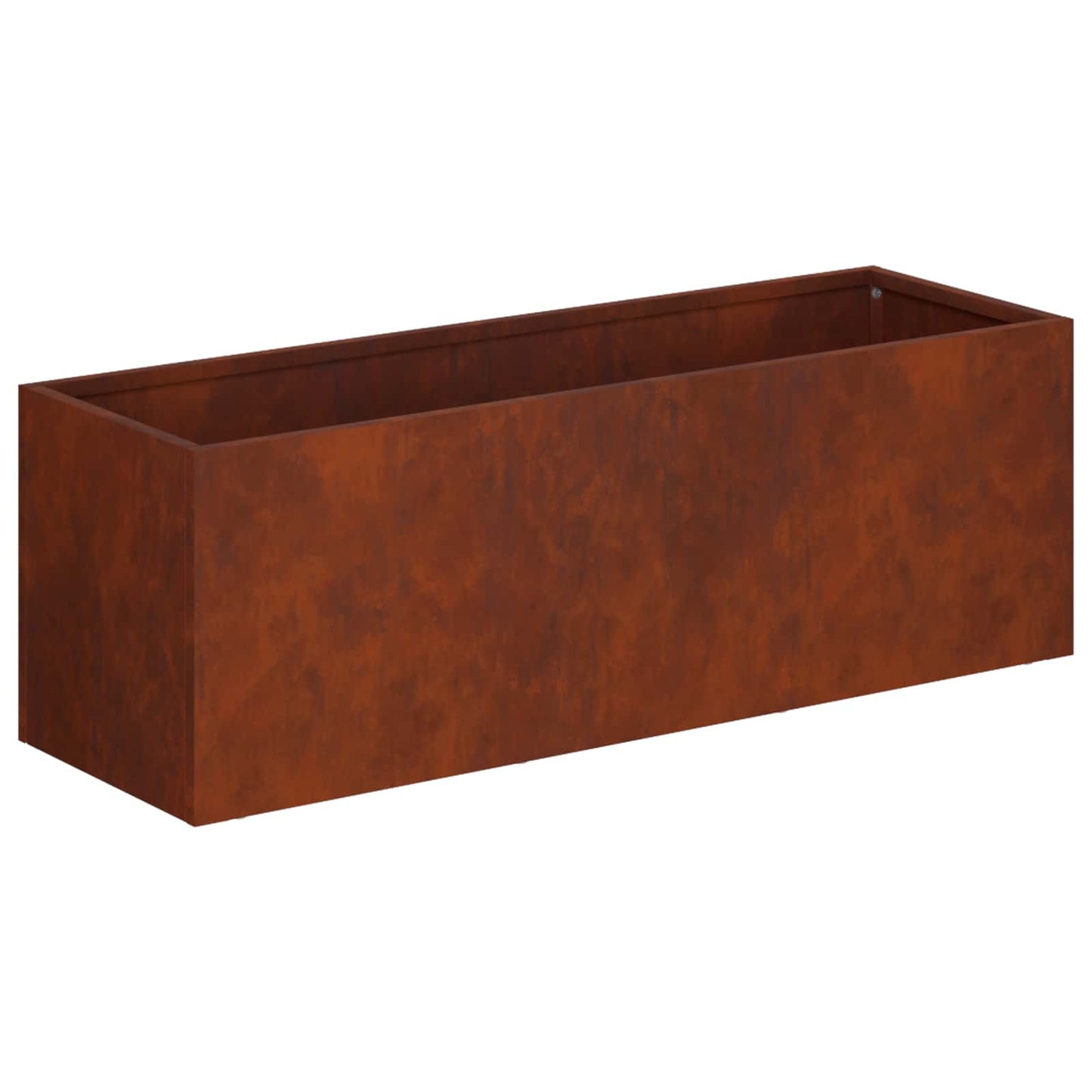 Hageblomsterpotte 2 stk. Rusten 60 x 20 x 20 cm Cortenstål