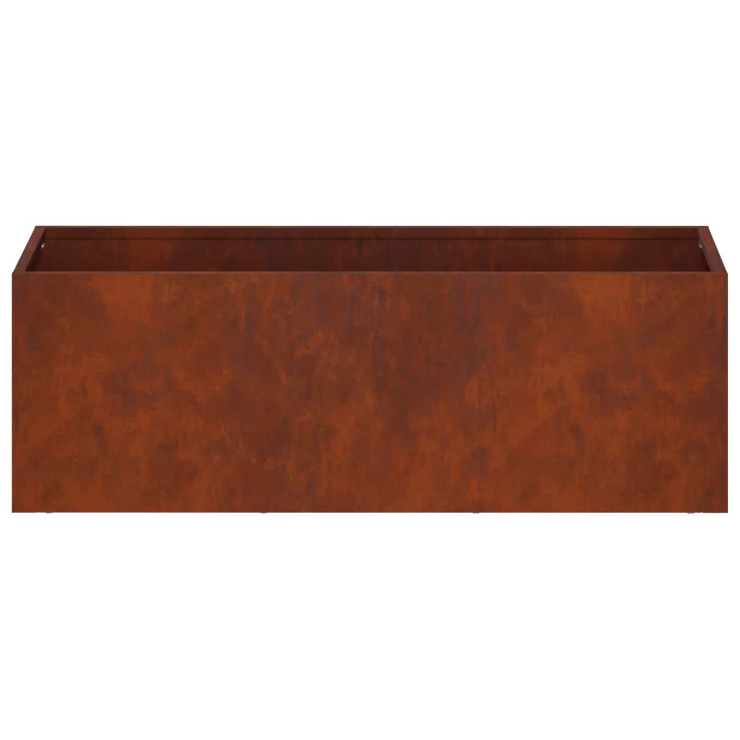 Hageblomsterpotte 2 stk. Rusten 60 x 20 x 20 cm Cortenstål