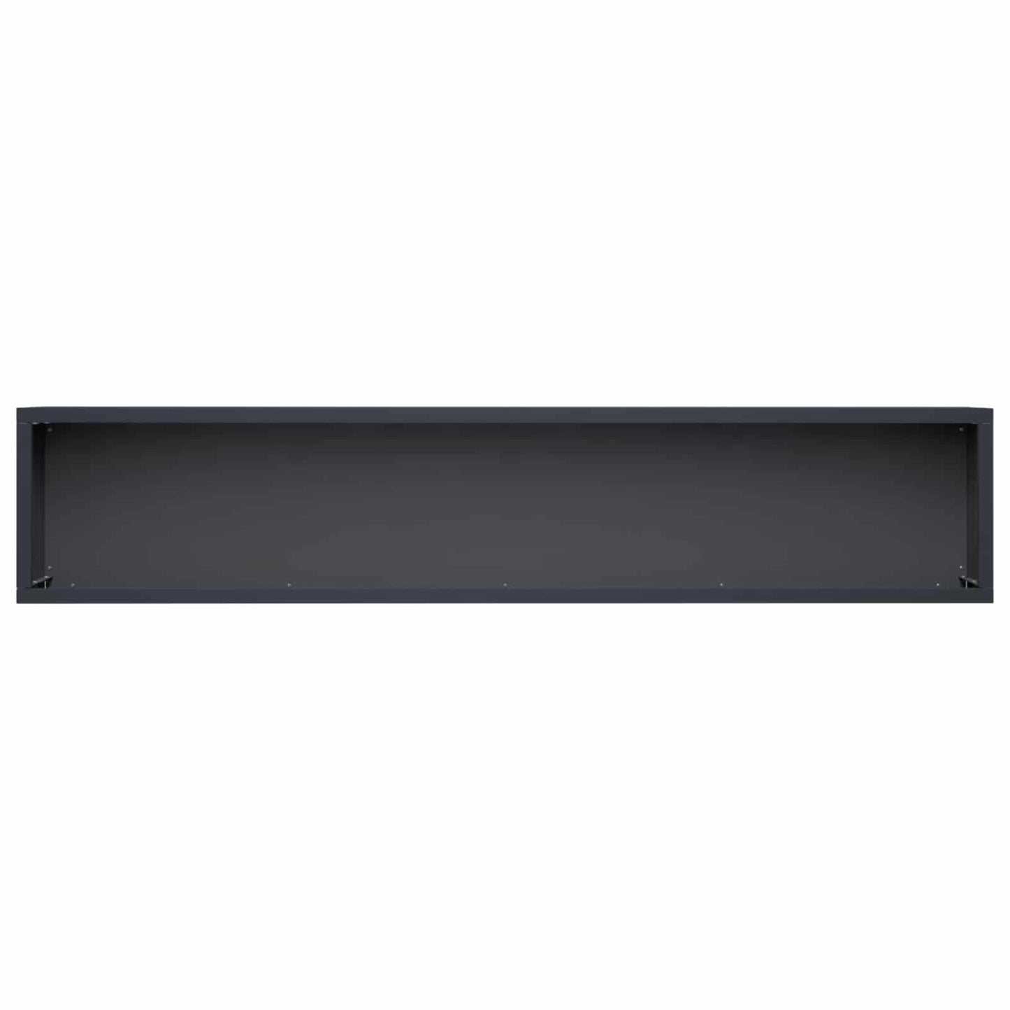 Hageblomsterpotte 2 stk. Antrasitt 100 x 20 x 20 cm