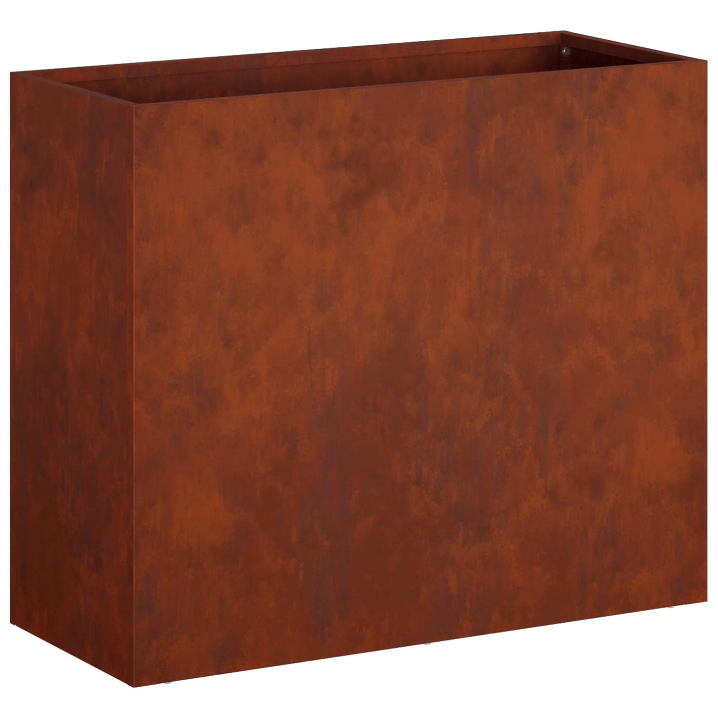 Hageblomsterpotte Rusten 50 x 20 x 40 cm Cortenstål