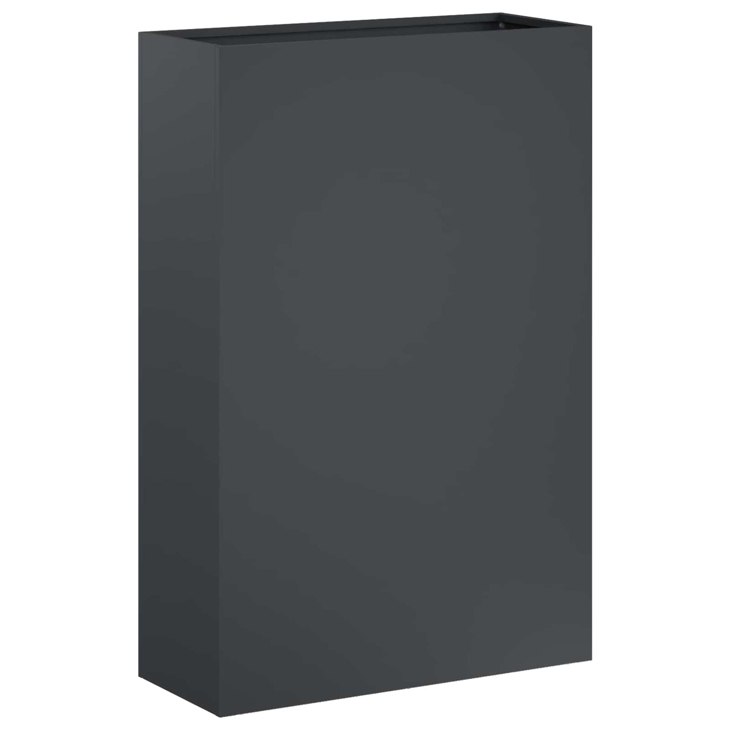 Hageblomsterpotte 2 stk. Antrasitt 50 x 20 x 75 cm