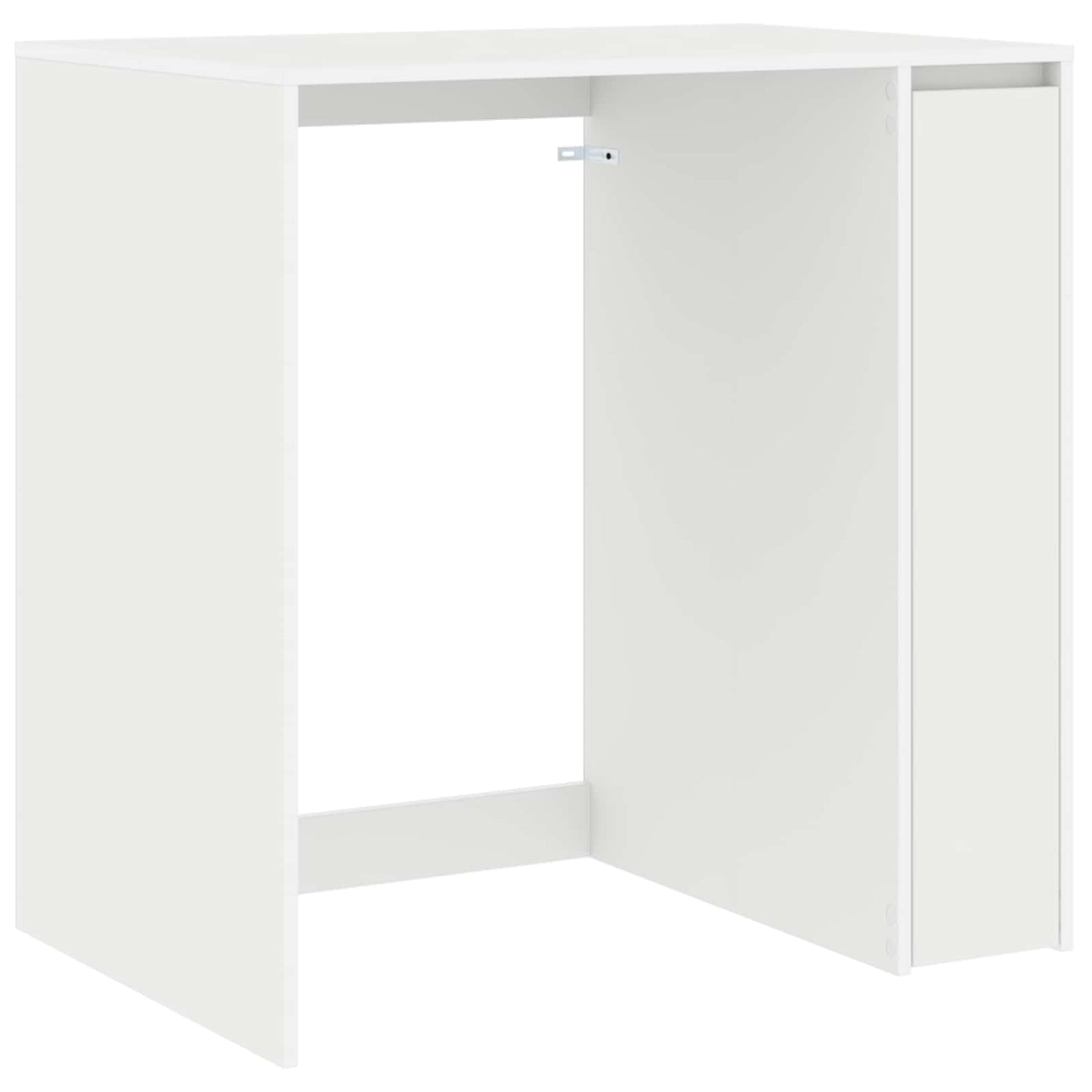 Vaskemaskin skap med dør Hvit 87 x 60 x 89 cm Konstruert tre