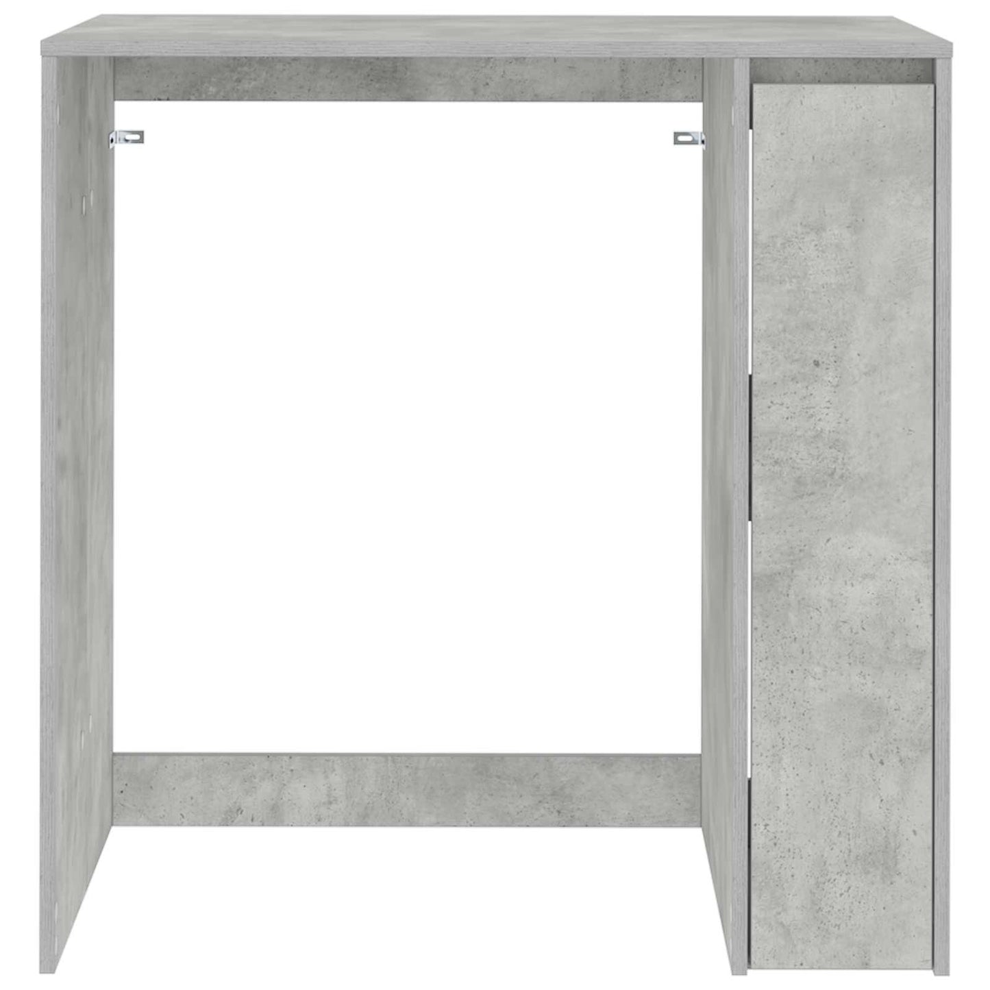Vaskemaskin skap med dør Betong 87 x 60 x 89 cm Konstruert tre