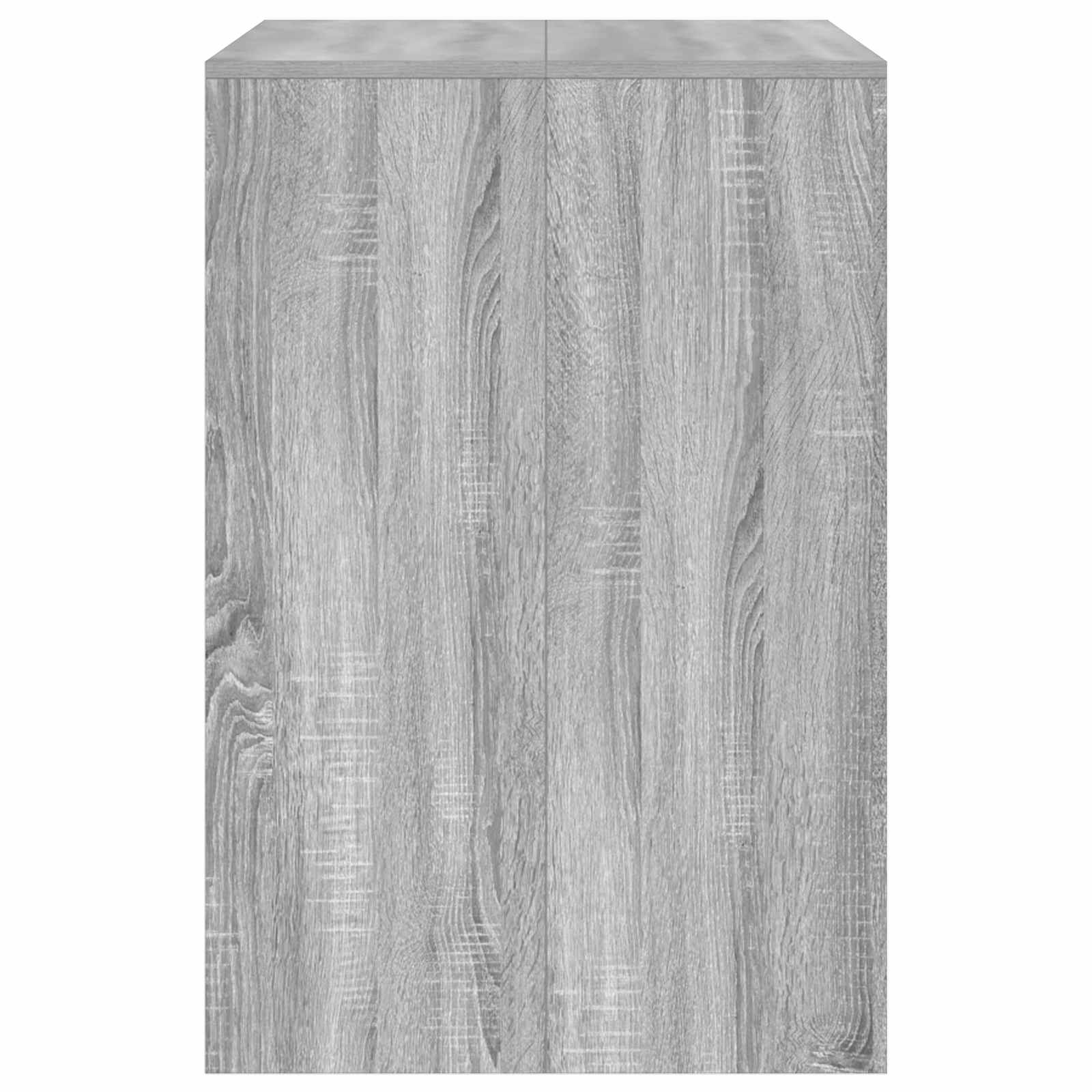 Vaskemaskin skap Grå Sonoma 87 x 60 x 89 cm Konstruert tre vidaXL