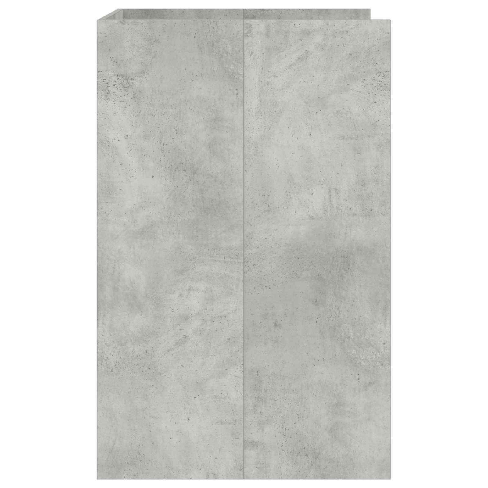 Vaskemaskin skap Betong 67,5 x 62 x 97 cm Konstruert tre vidaXL