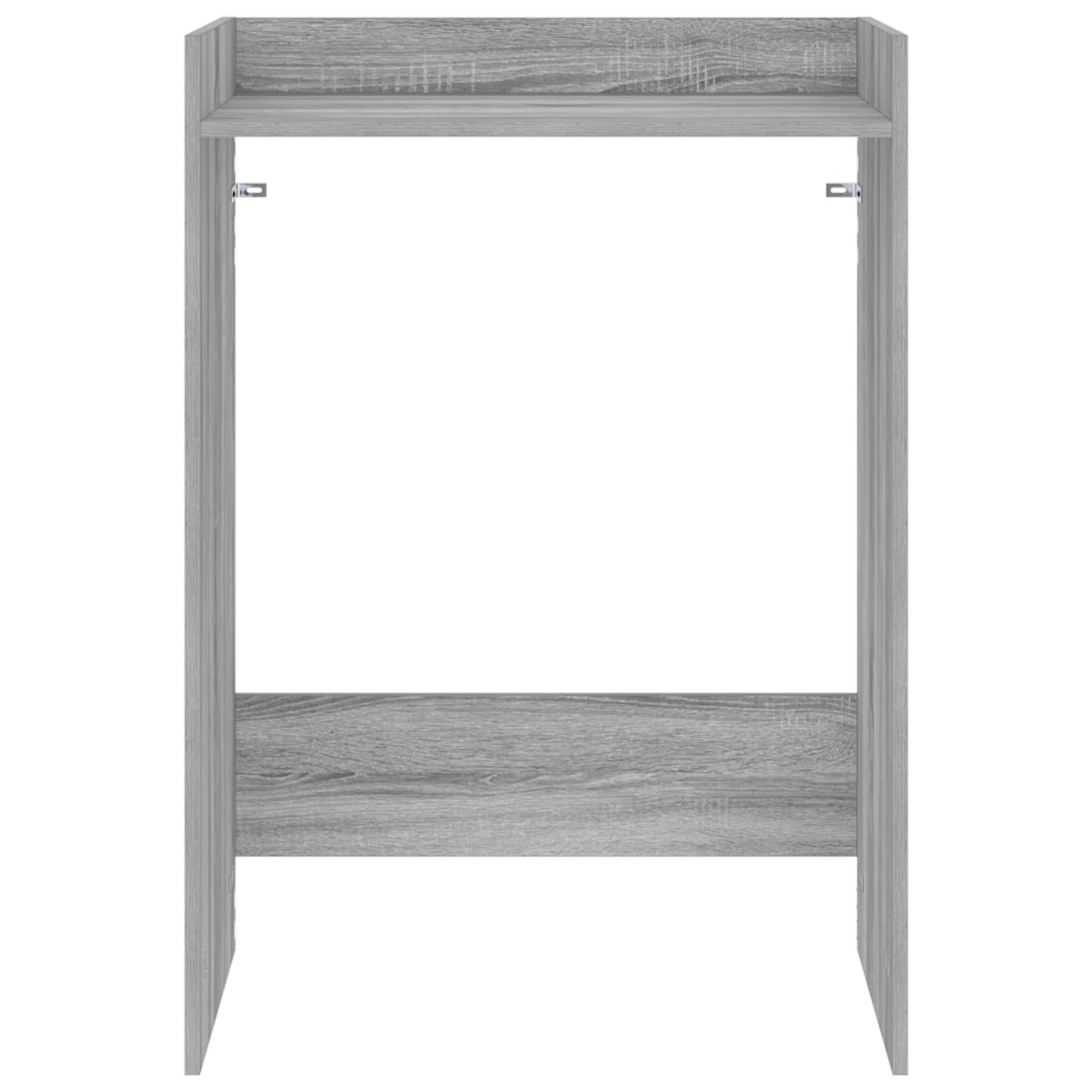 Vaskemaskin skap Grå Sonoma 67,5 x 48 x 97 cm Konstruert tre vidaXL