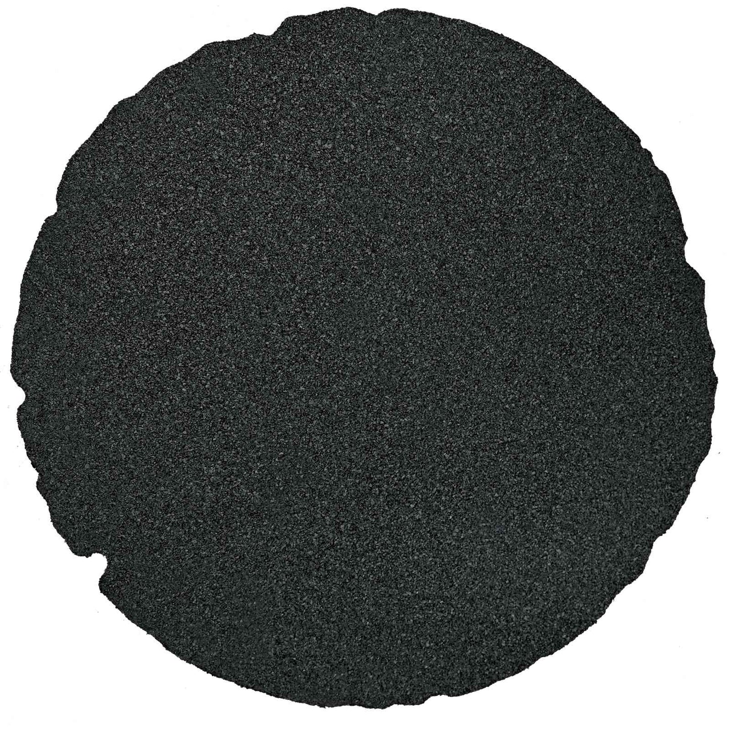Stepping Stone 6 pcs Svart Ø 45 x 1,8 cm Gummi