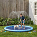 Sprut Pad for Barn og Hunder Blå Ø150 x 10 cm PVC
