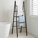 Dobbeltsidig teppe stige Svart 50 x 50 x 159 cm Bambus