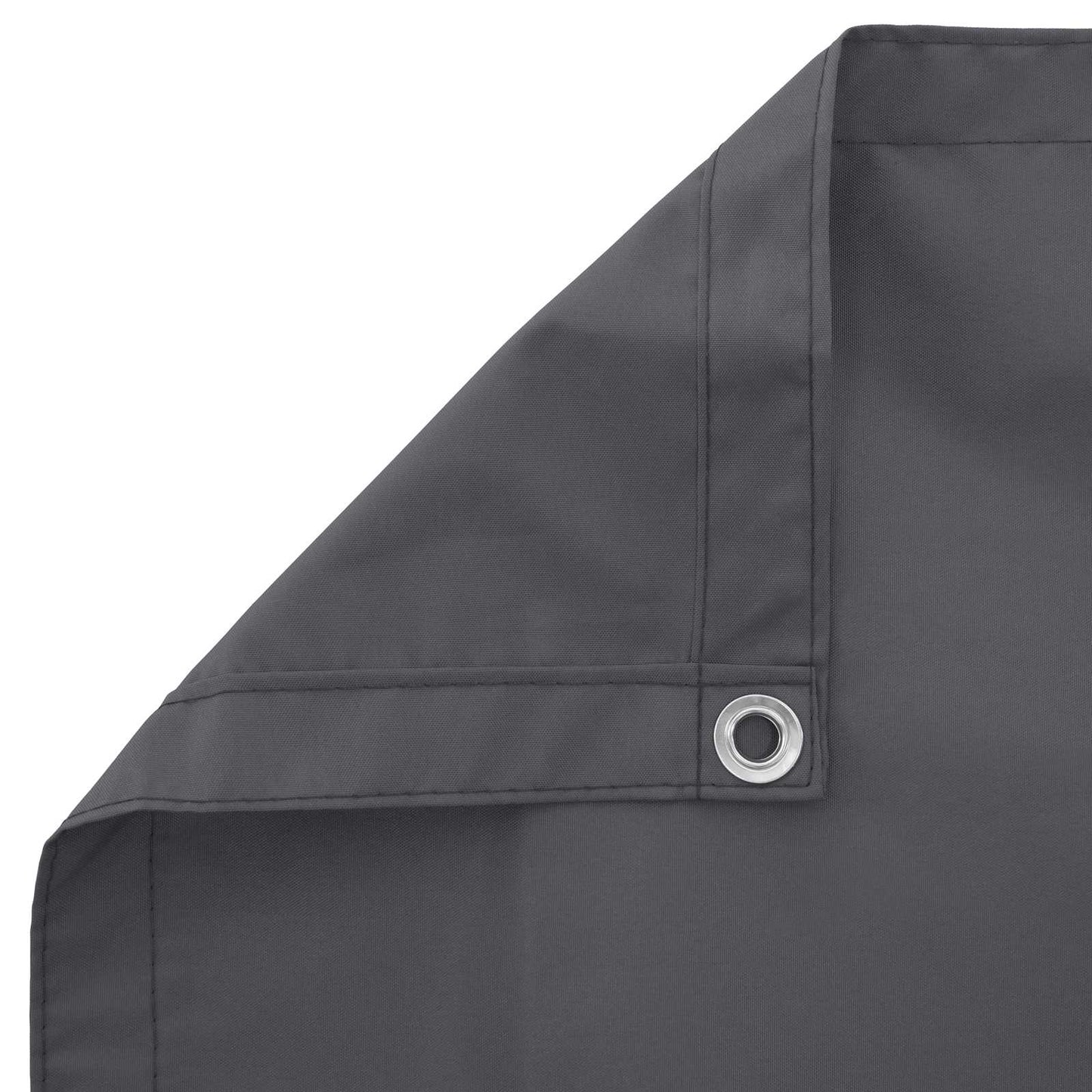 Balkong Skjerm 90 x 200 cm PU-belagt oxford alu