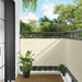 Balkong Skjerm Krem 100 x 500 cm Oxford Stoff