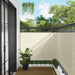 Balkong Skjerm 120 x 200 cm PU-belagt oxford alu