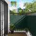 Balkong Skjerm Mørkegrønn 110 x 300 cm Oxford Stoff