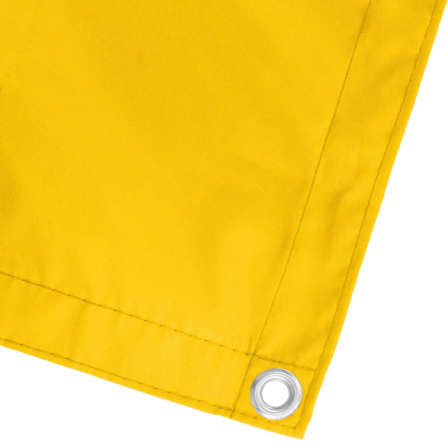 Balkong Skjerm Gul 110 x 700 cm Oxford Stoff