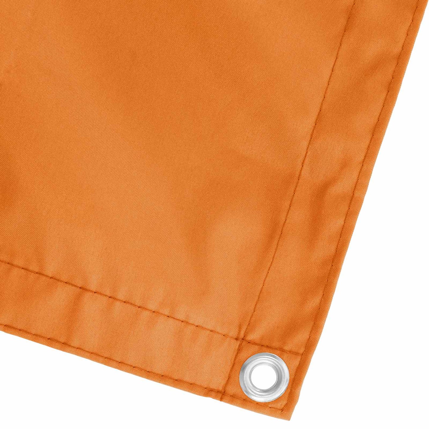 Balkong Skjerm Oransje 100 x 700 cm Oxford Stoff vidaXL