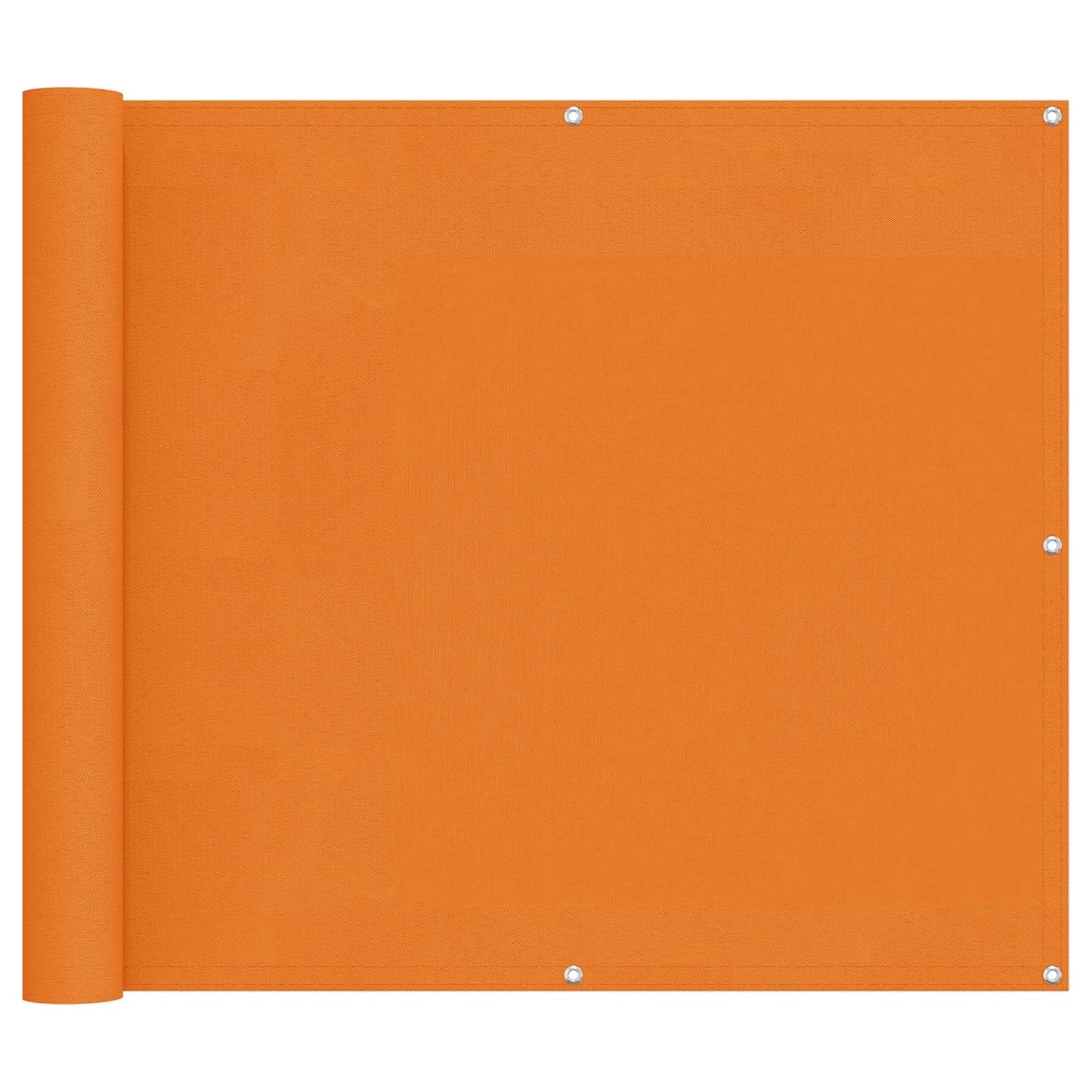 Balkong Skjerm Oransje 100 x 700 cm Oxford Stoff vidaXL