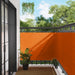 Balkong Skjerm Oransje 110 x 800 cm Oxford Stoff vidaXL