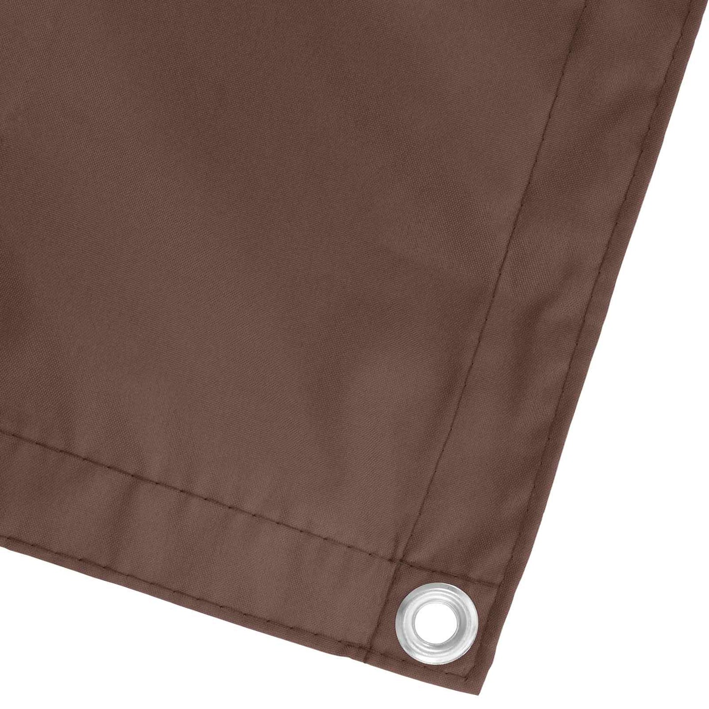 Balkong Skjerm Brun 100 x 200 cm Oxford Stoff