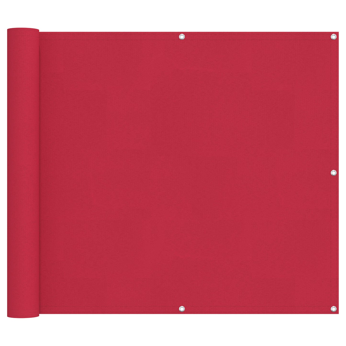 Balkong Skjerm Burgunder 90 x 200 cm Oxford Stoff vidaXL