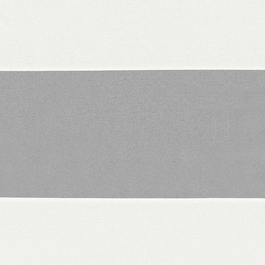 Balkong Skjerm Lys Grå og Hvit 110 x 1000 cm Oxford Stoff