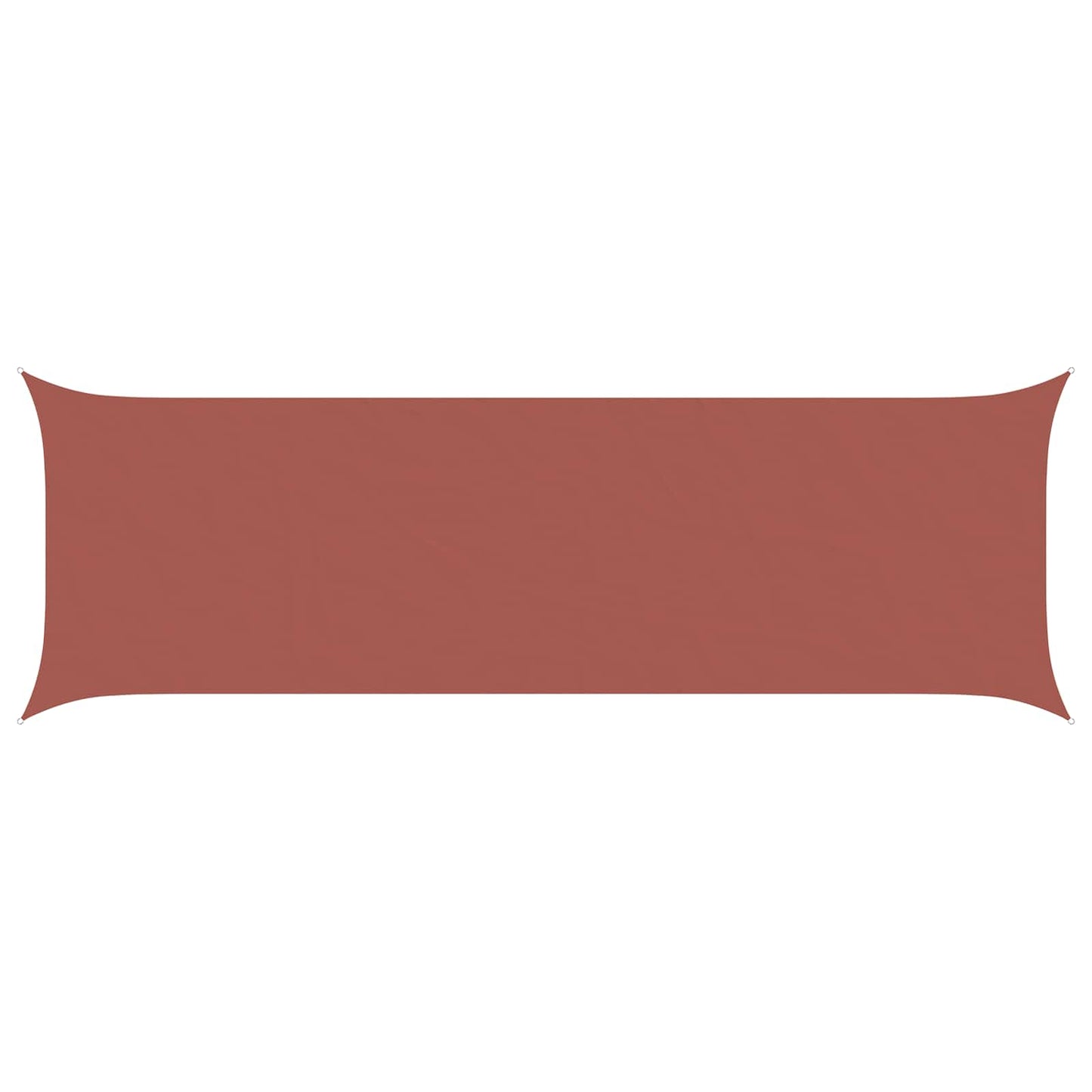 Solskygge seil Terrakotta 6 x 2 m 100% polyester Oxford