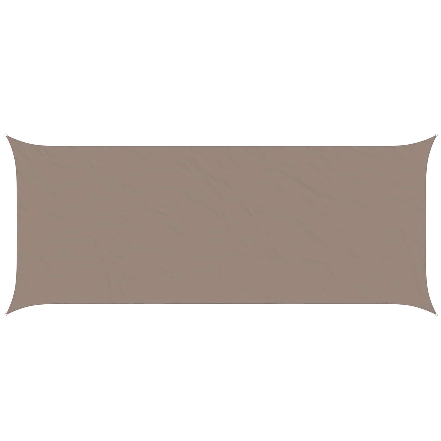 Solskygge seil Gråbrun 6 x 2,5 m 100% polyester Oxford