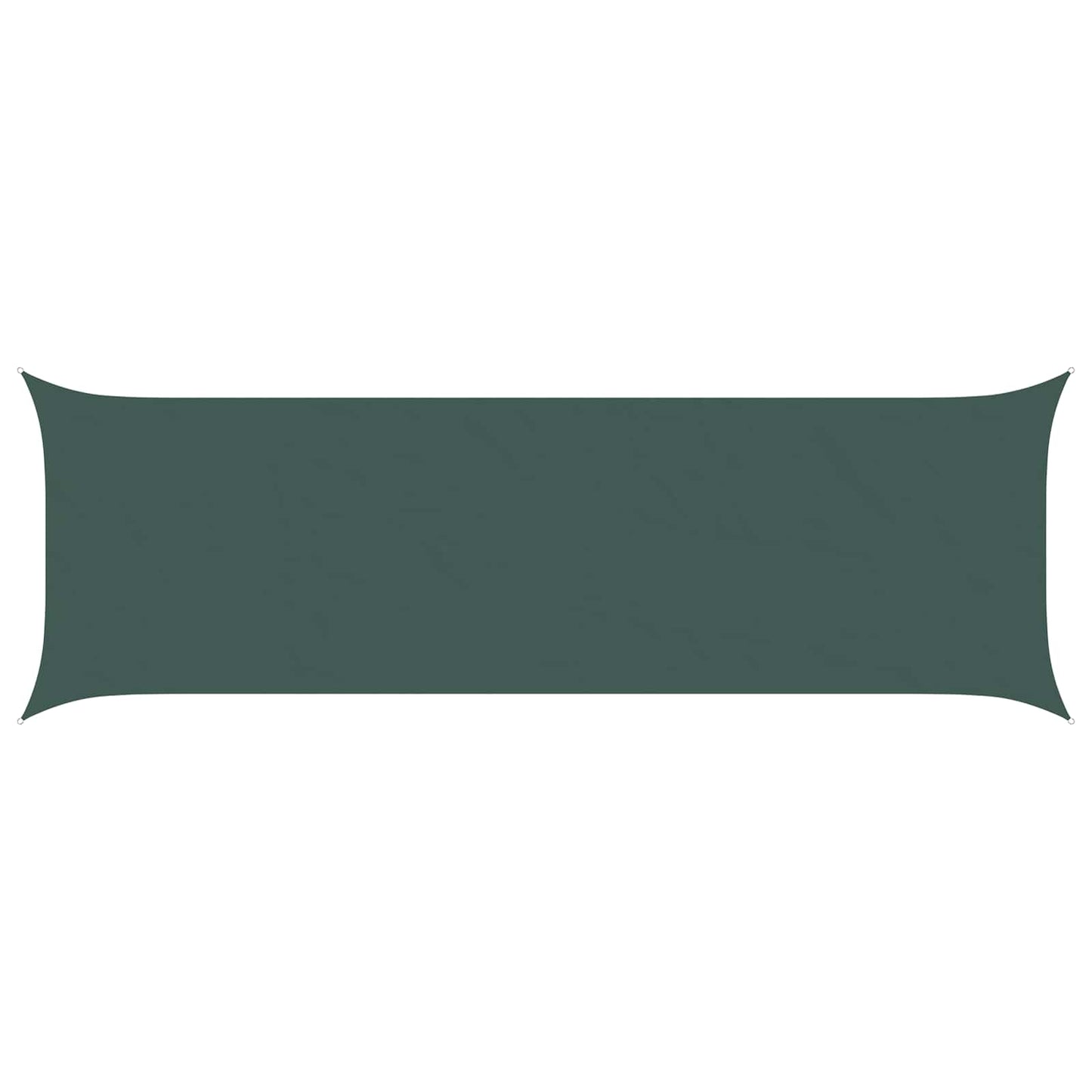 Solskygge seil Mørkegrønn 2 x 6 m 100% polyester Oxford