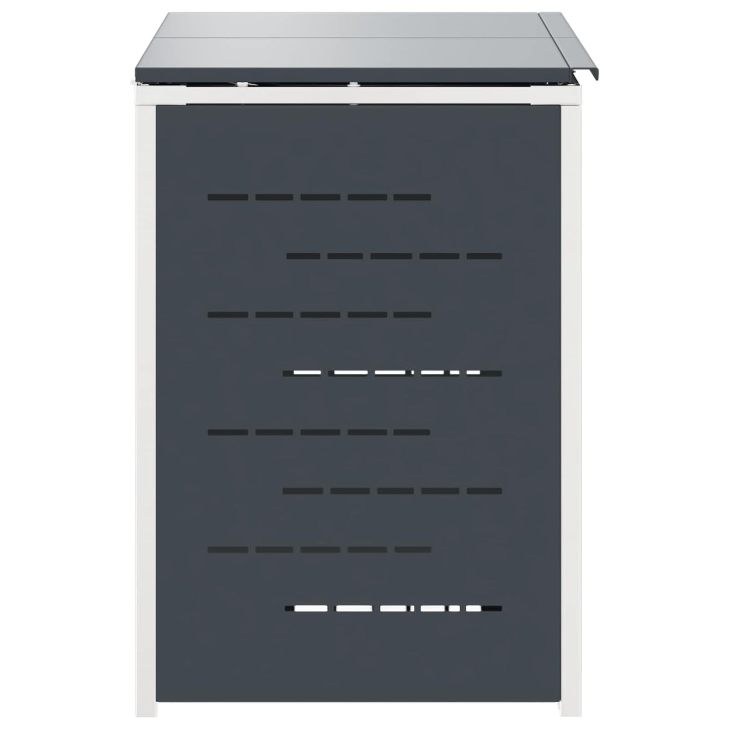 Avfallsbeholderoppbevaring Antrasitt 138 x 77,5 x 112,5 cm