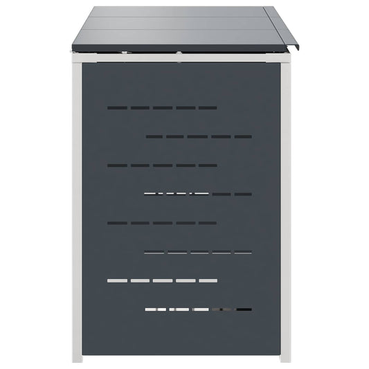 Avfallsbeholderoppbevaring Antrasitt 207 x 77,5 x 112,5 cm
