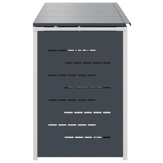 Avfallsbeholderoppbevaring Antrasitt 276 x 77,5 x 112,5 cm