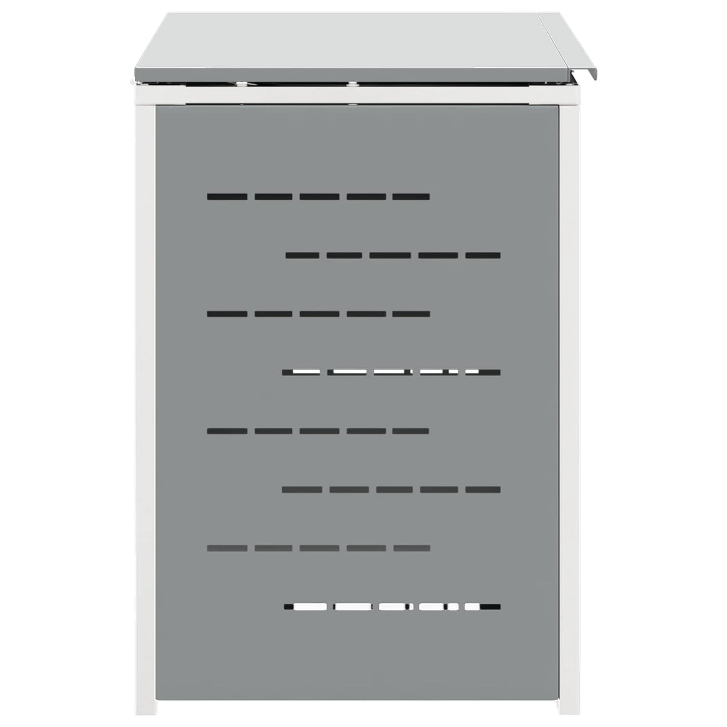 Avfallsbeholderoppbevaring Grå 138 x 77,5 x 112,5 cm