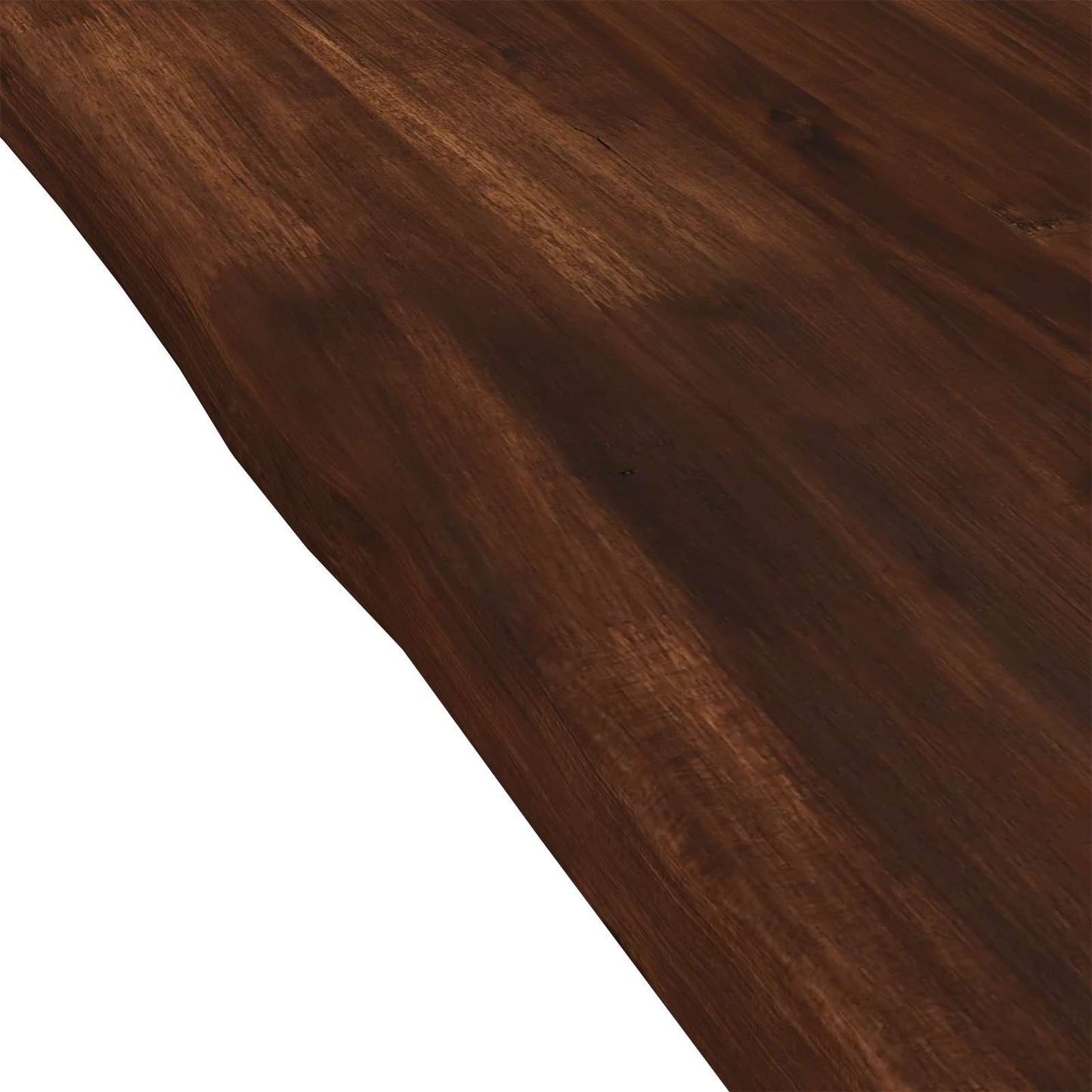 Rektangulær Bordplate 90 x 50 x 3,5 cm Rektangulær Mørk brun