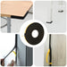 Selvklebende skum tape Svart 10mm x 10m CR skum