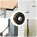 Selvklebende skum tape 2 stk. Svart 10mm x 10m CR skum