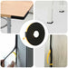 Selvklebende skum tape 20 stk. Svart 15 mm x 5 m CR skum