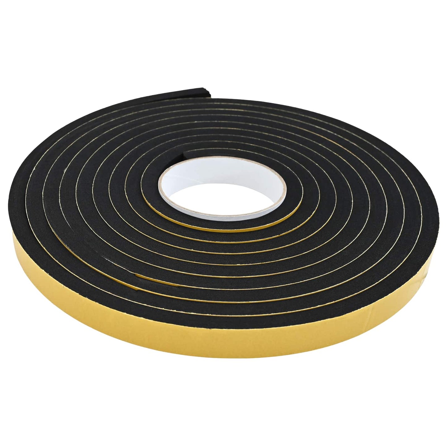 Selvklebende skum tape 4 stk. Svart 20mm x 5m CR skum
