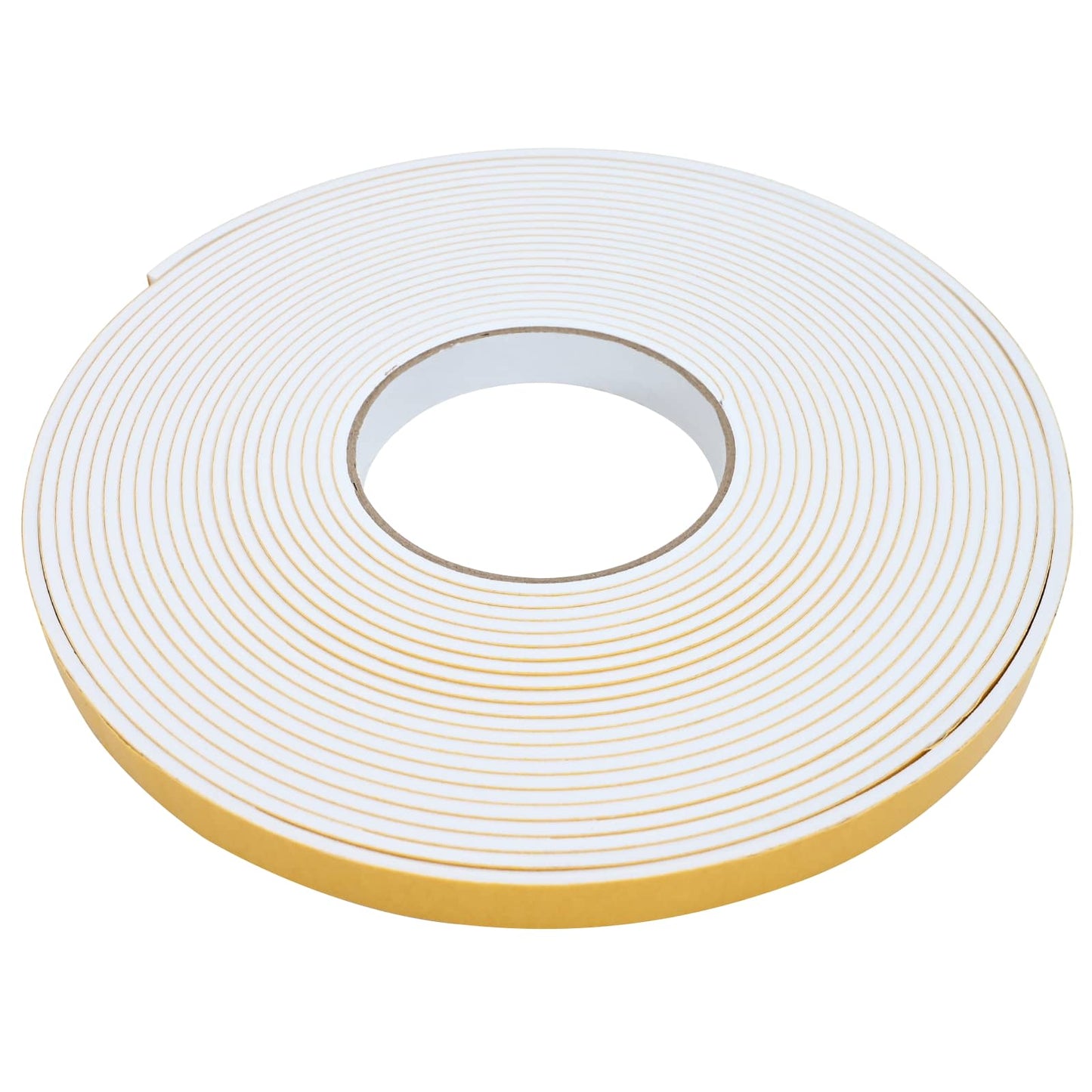 Selvklebende skum tape 2 stk. Hvit 15mm x 10m CR skum