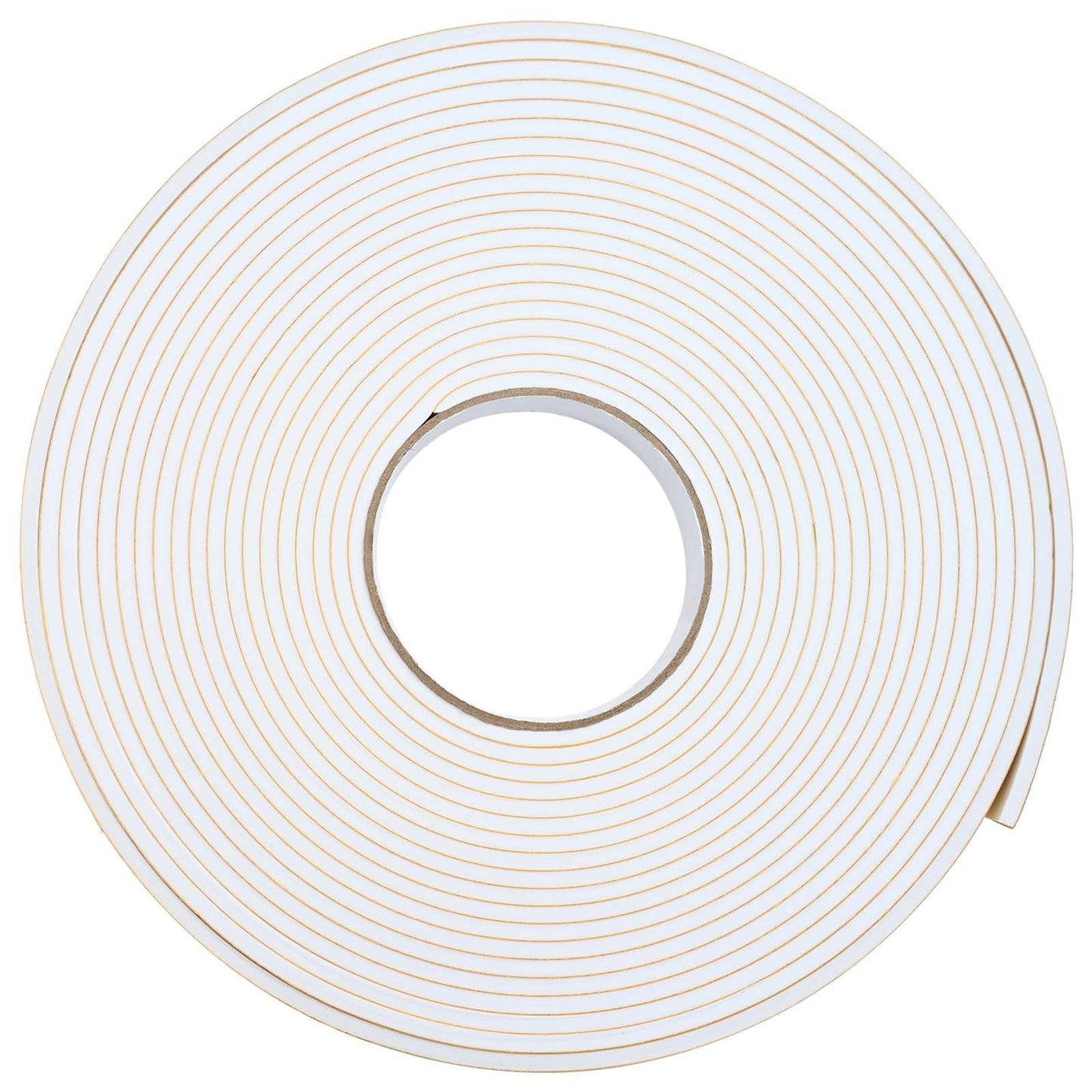 Selvklebende skum tape 5 stk. Hvit 20mm x 10m CR skum