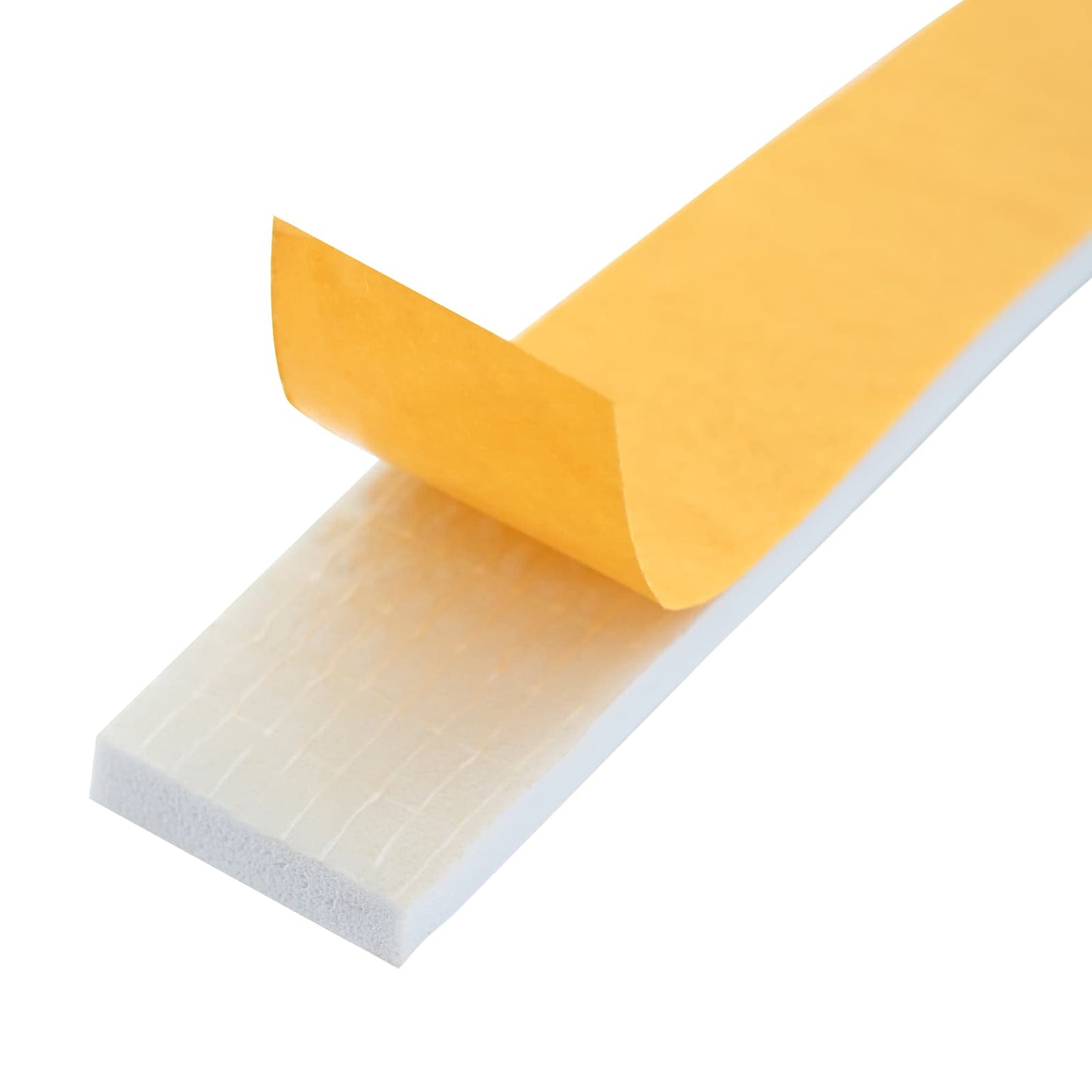 Selvklebende skum tape 10 stk. Hvit 20mm x 10m CR skum