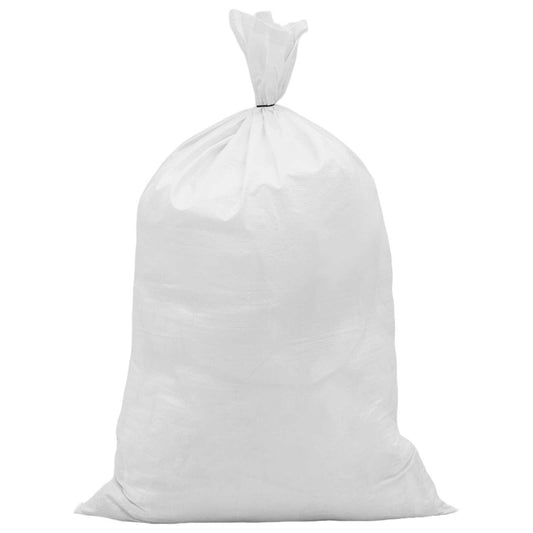Vevde sekker 10 pcs Hvit 65 x 105 cm PP