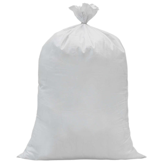 Vevde sekker 10 pcs Hvit 100 x 150 cm PP