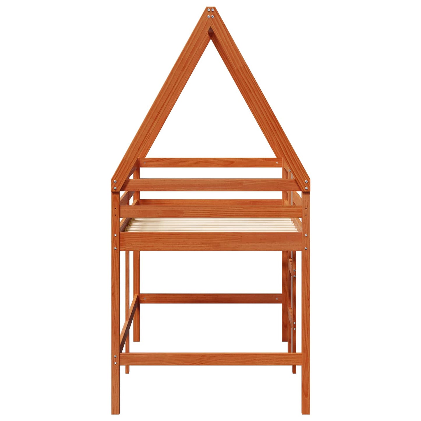 Hemsengeramme VoksBrun 90 x 190 cm Massiv furu
