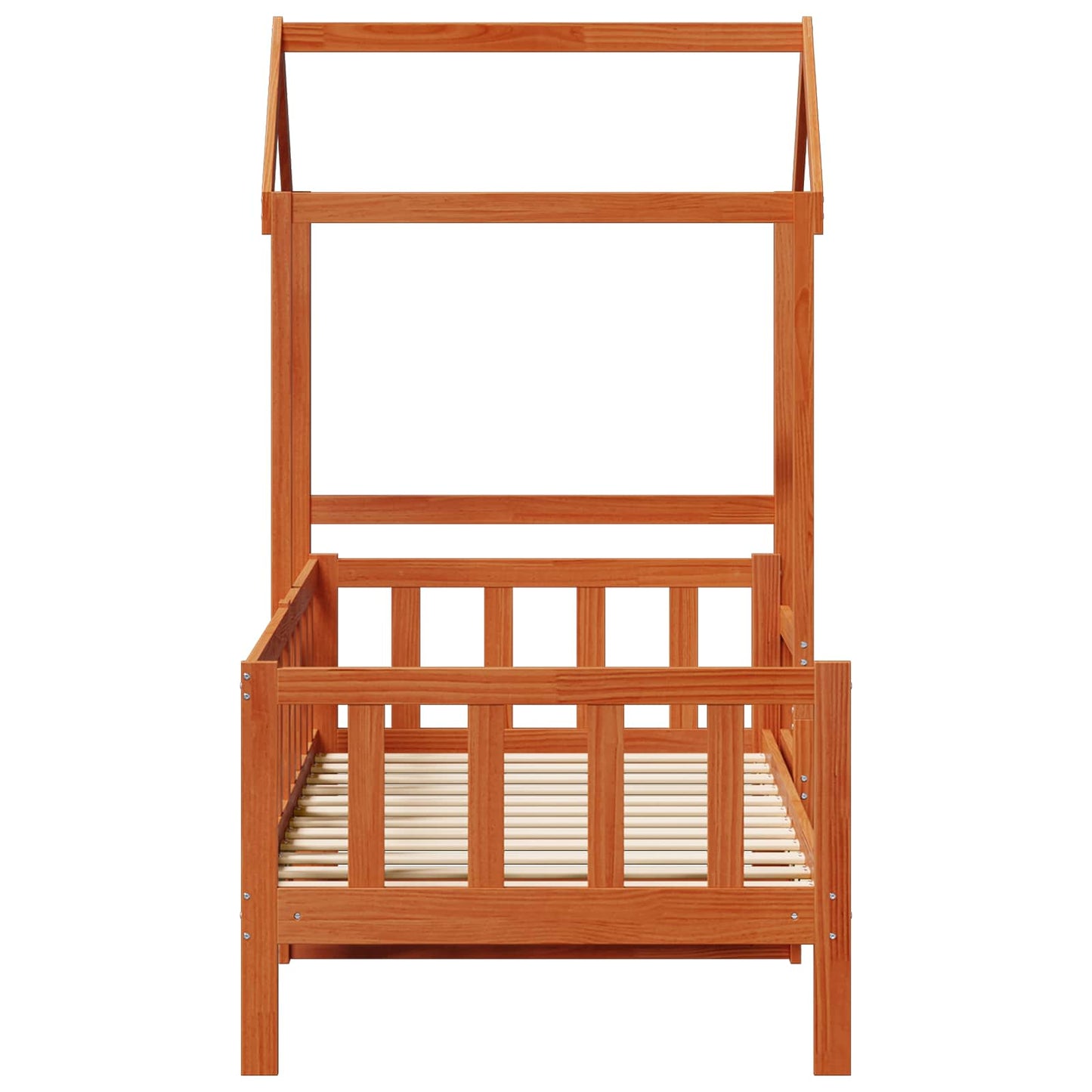 Dagsengsett 2 pcs Vokset Brun Massiv furu