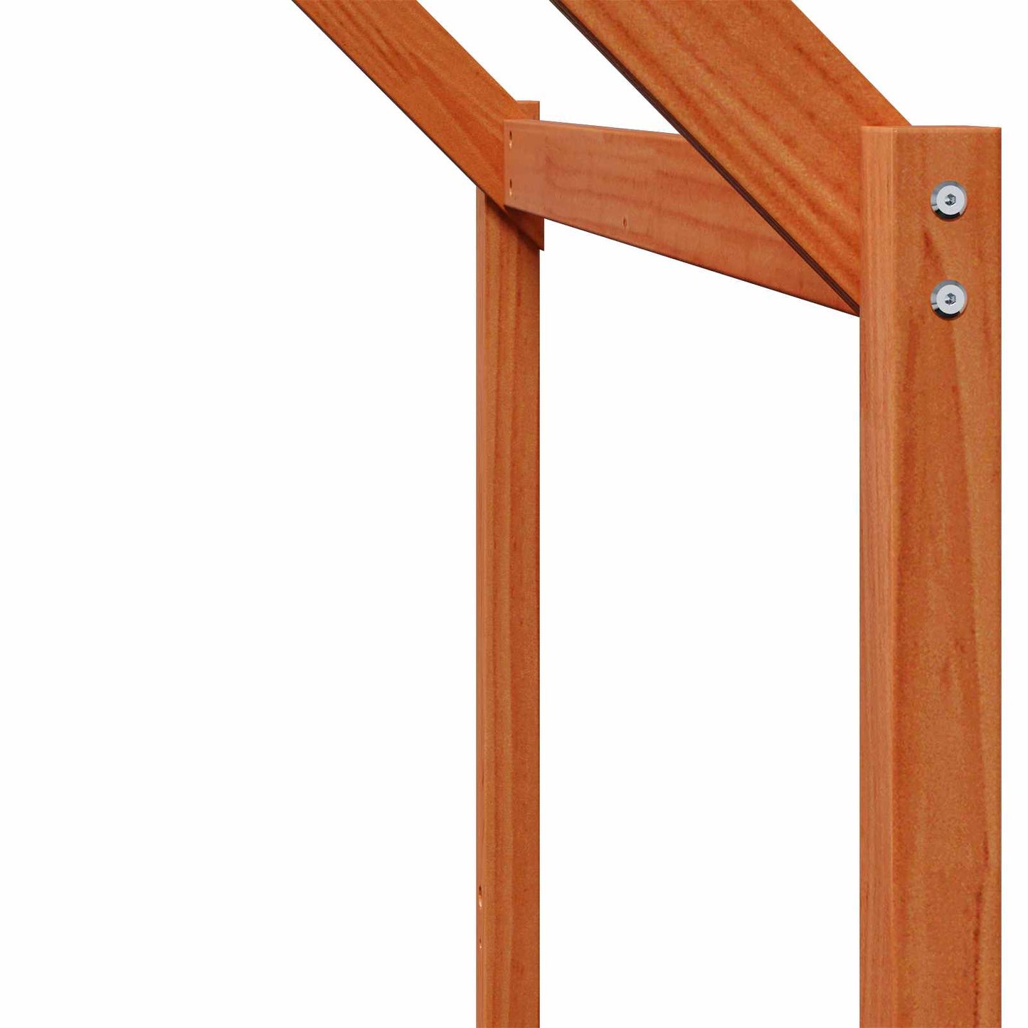 Hemsengeramme VoksBrun 90 x 190 cm Massiv furu