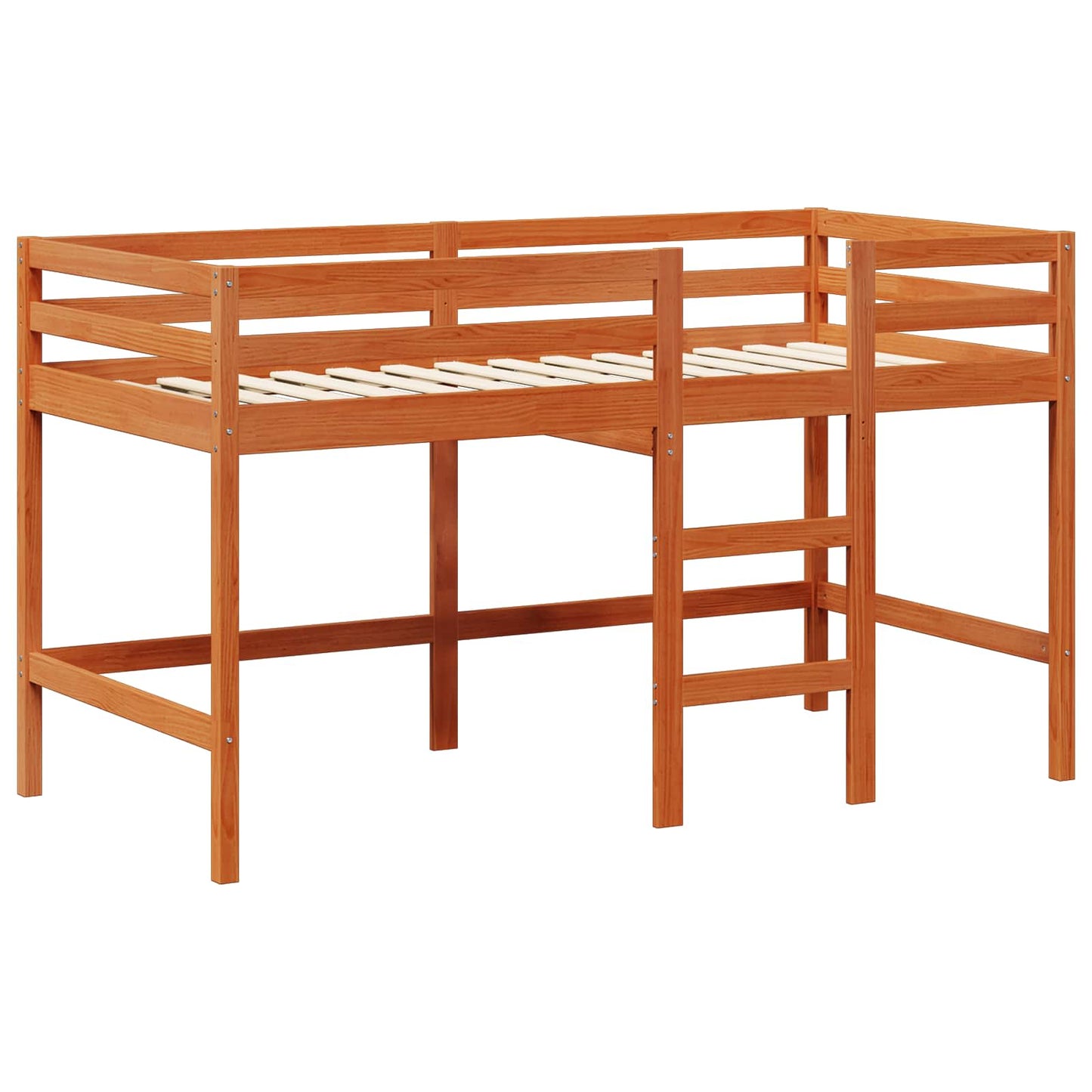 Hemsengeramme VoksBrun 90 x 190 cm Massiv furu