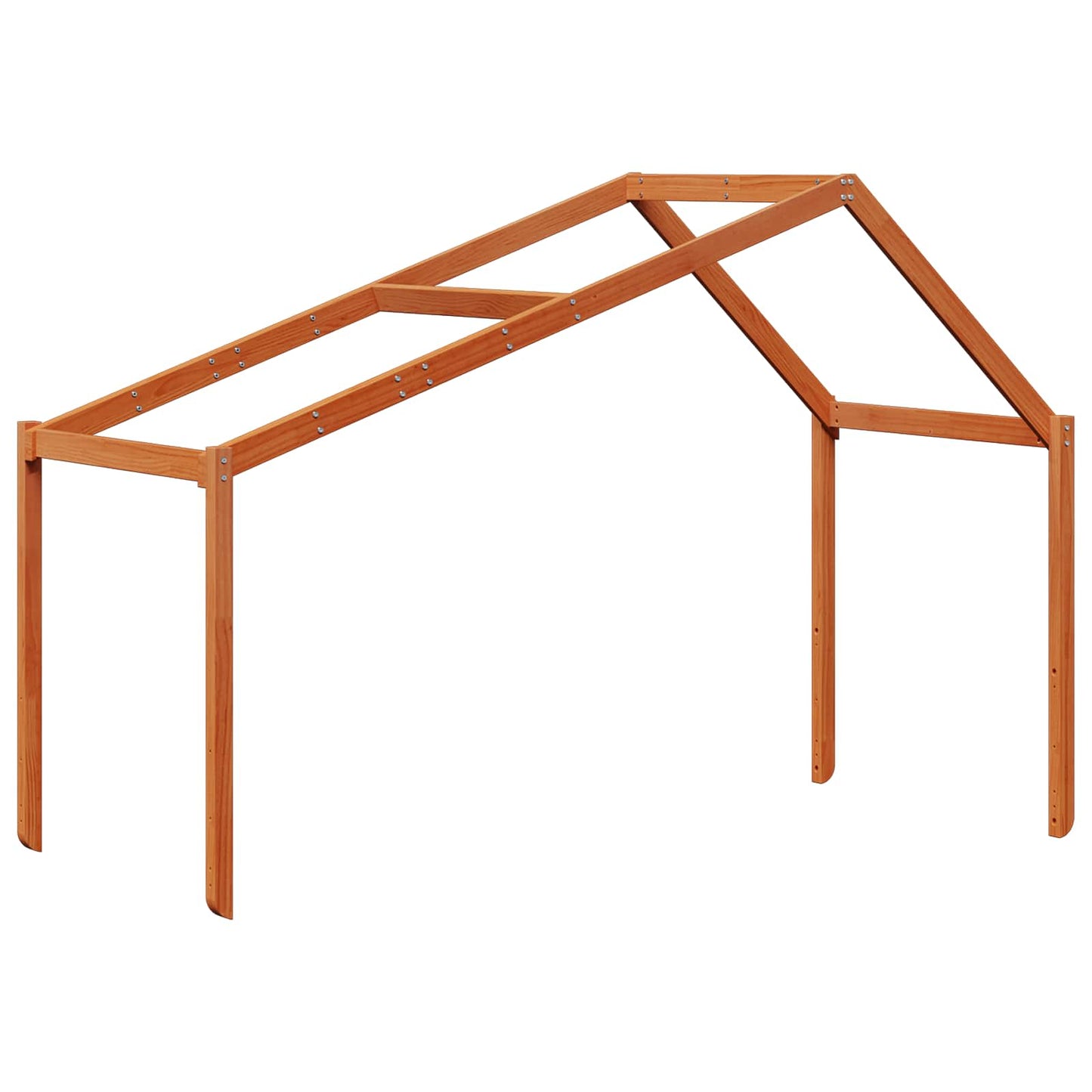 Hemsengeramme VoksBrun 90 x 190 cm Massiv furu